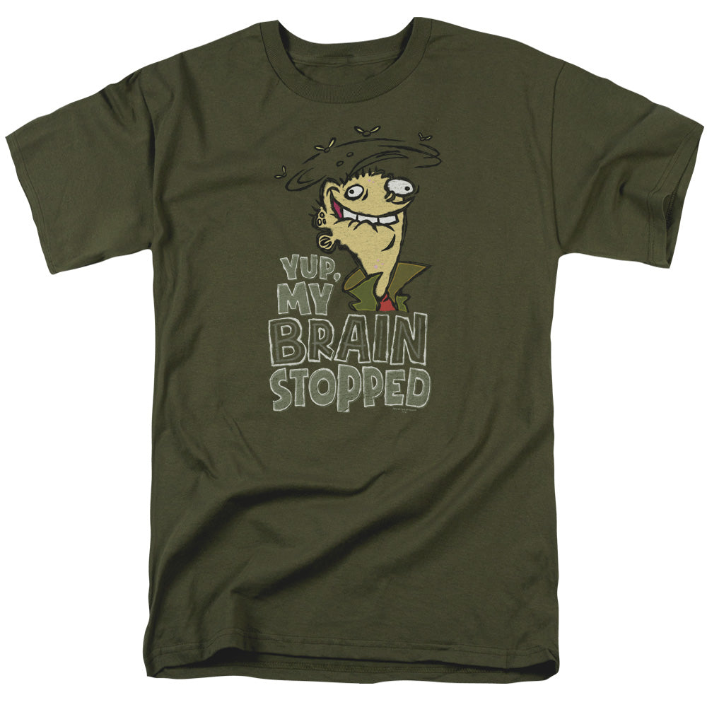 ED EDD EDDY/BRAIN DEAD ED - S/S ADULT 18/1 - MILITARY GREEN