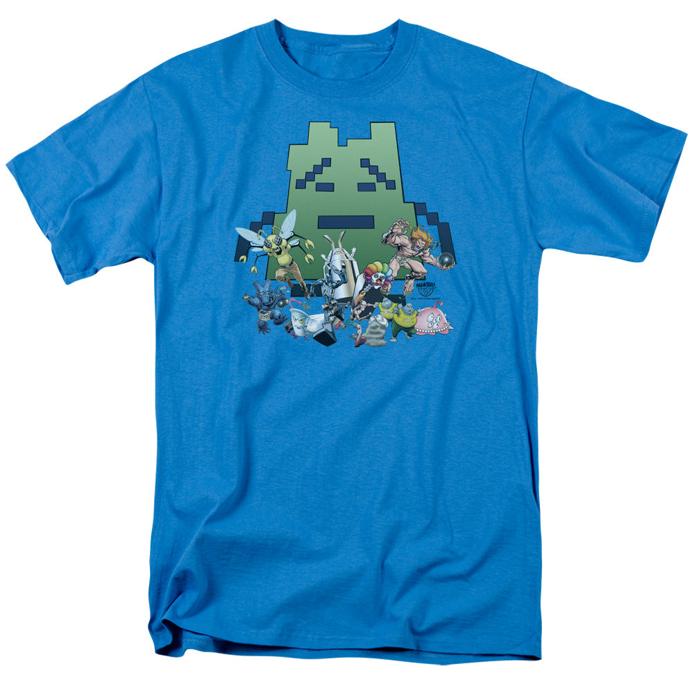AQUA TEEN HUNGER FORCE/GROUP - S/S ADULT 18/1 - TURQUOISE