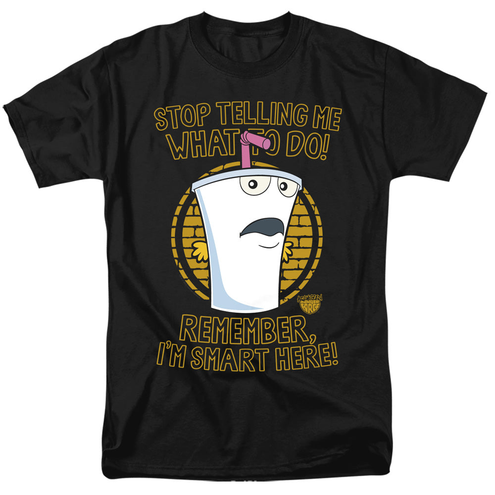 AQUA TEEN HUNGER FORCE/STOP - S/S ADULT 18/1 - BLACK