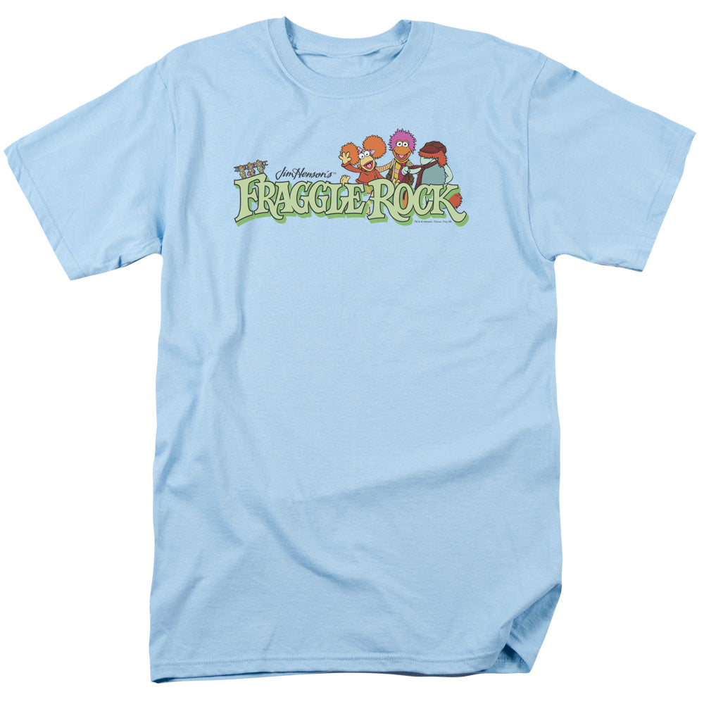FRAGGLE ROCK/LEAF LOGO - S/S ADULT 18/1 - LIGHT BLUE