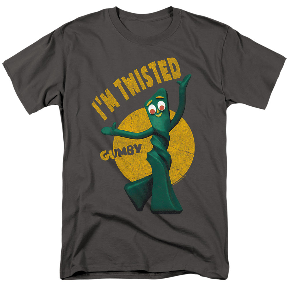 GUMBY/TWISTED - S/S ADULT 18/1 - CHARCOAL