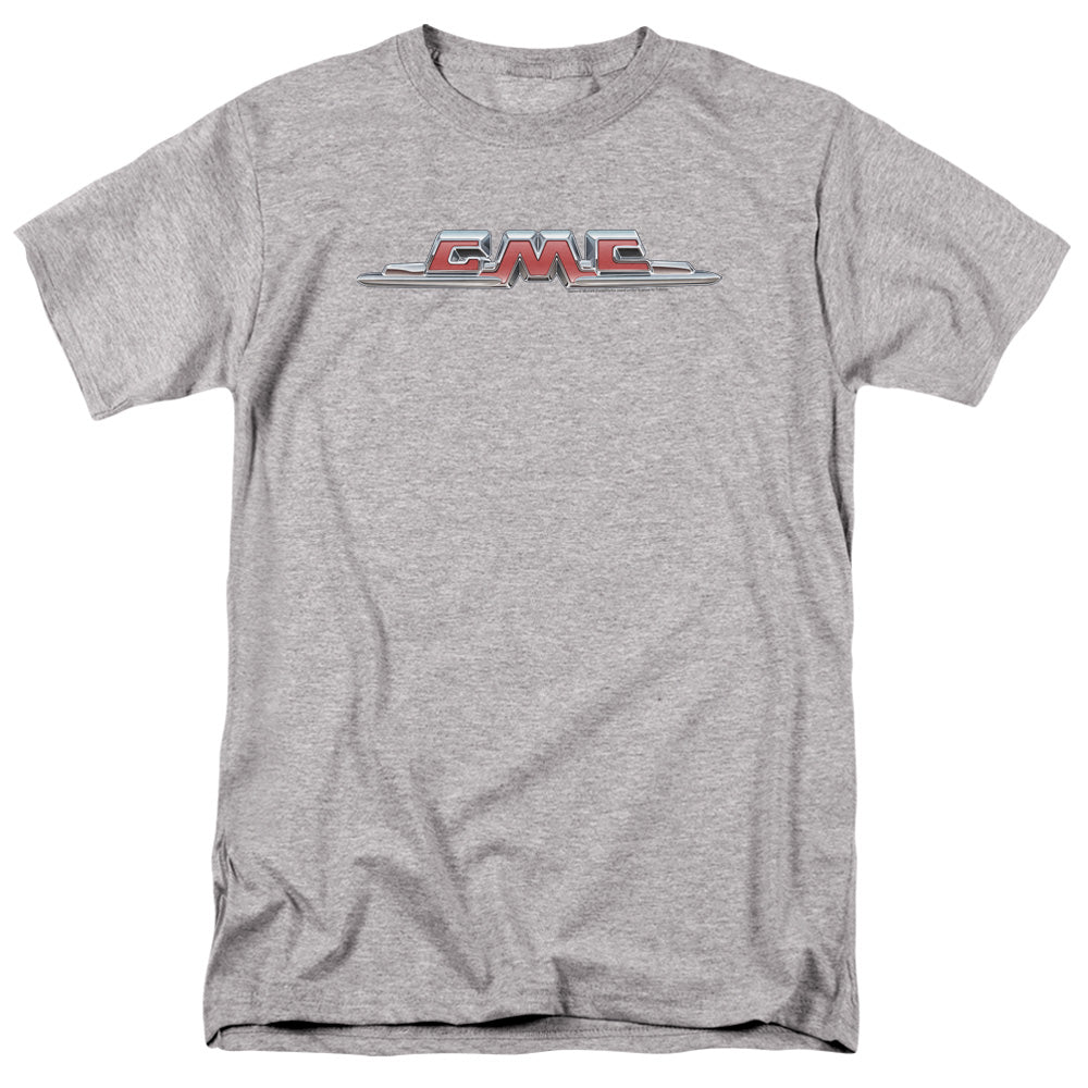GMC/CHROME LOGO - S/S ADULT 18/1 - ATHLETIC HEATHER
