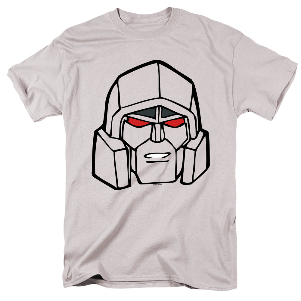 TRANSFORMERS/MEGATRON HEAD - S/S ADULT 18/1 - SILVER