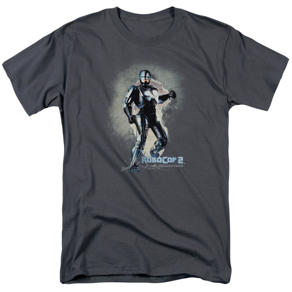 ROBOCOP/BREAK ON THROUGH - S/S ADULT 18/1 - CHARCOAL
