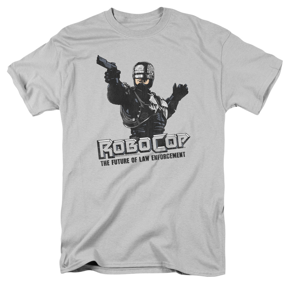 ROBOCOP/FUTURE OF LAW - S/S ADULT 18/1 - SILVER
