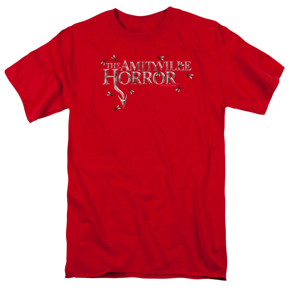 AMITYVILLE HORROR/FLIES - S/S ADULT 18/1 - RED