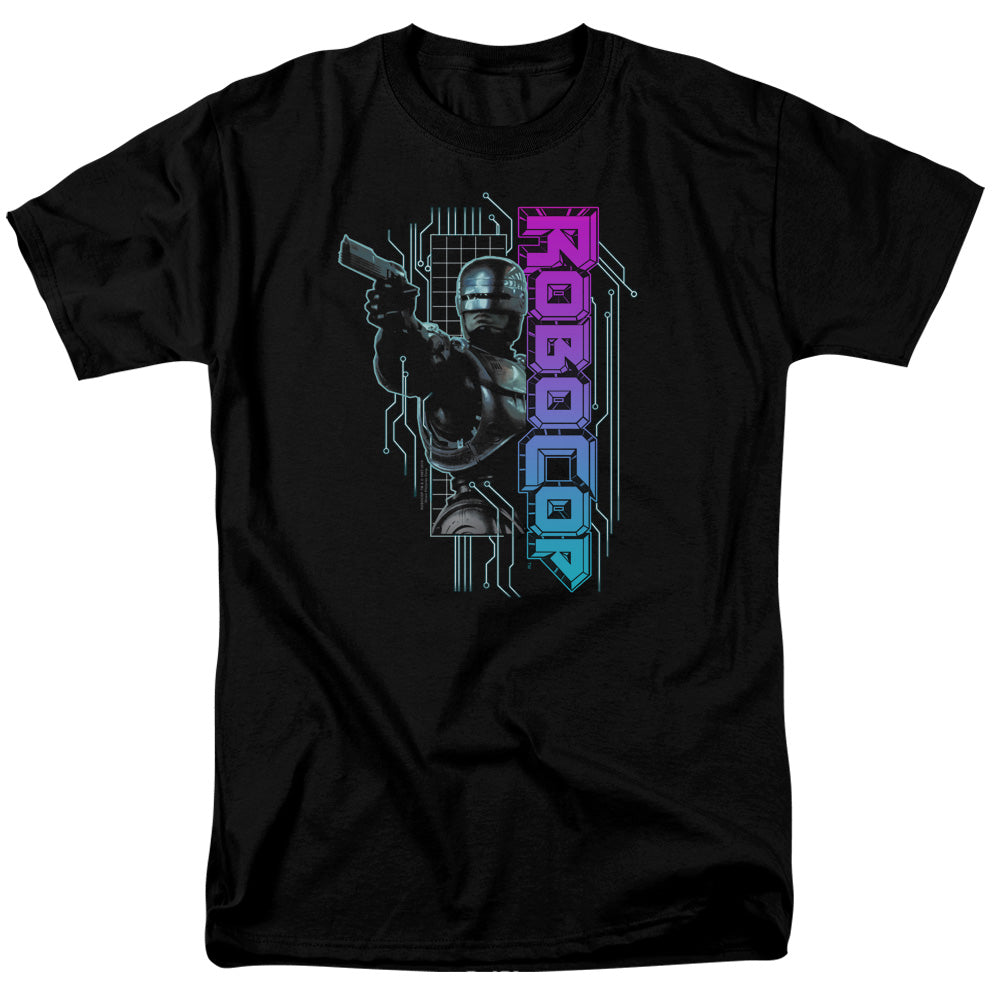 ROBOCOP/ROBO NEON - S/S ADULT 18/1 - BLACK