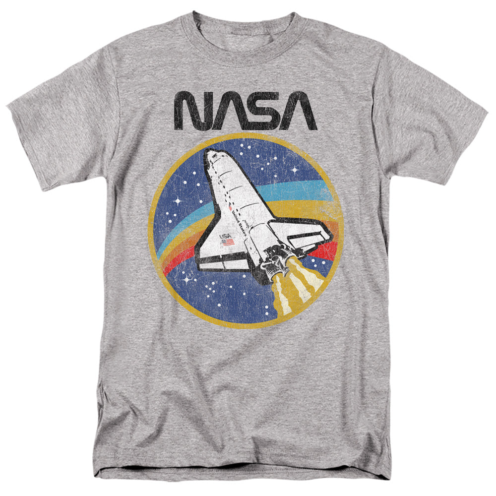 NASA/SHUTTLE - S/S ADULT 18/1 - ATHLETIC HEATHER