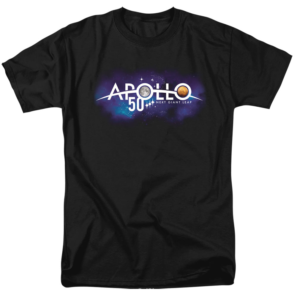 NASA/NEXT GIANT LEAP - S/S ADULT 18/1 - BLACK