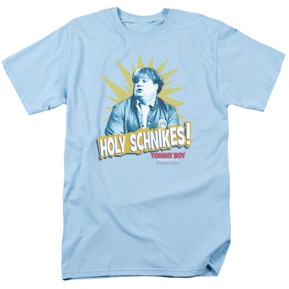 TOMMY BOY/HOLY SCHIKES - S/S ADULT 18/1 - LIGHT BLUE