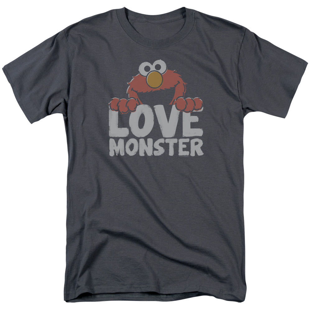 SESAME STREET/LOVE MONSTER - S/S ADULT 18/1 - CHARCOAL