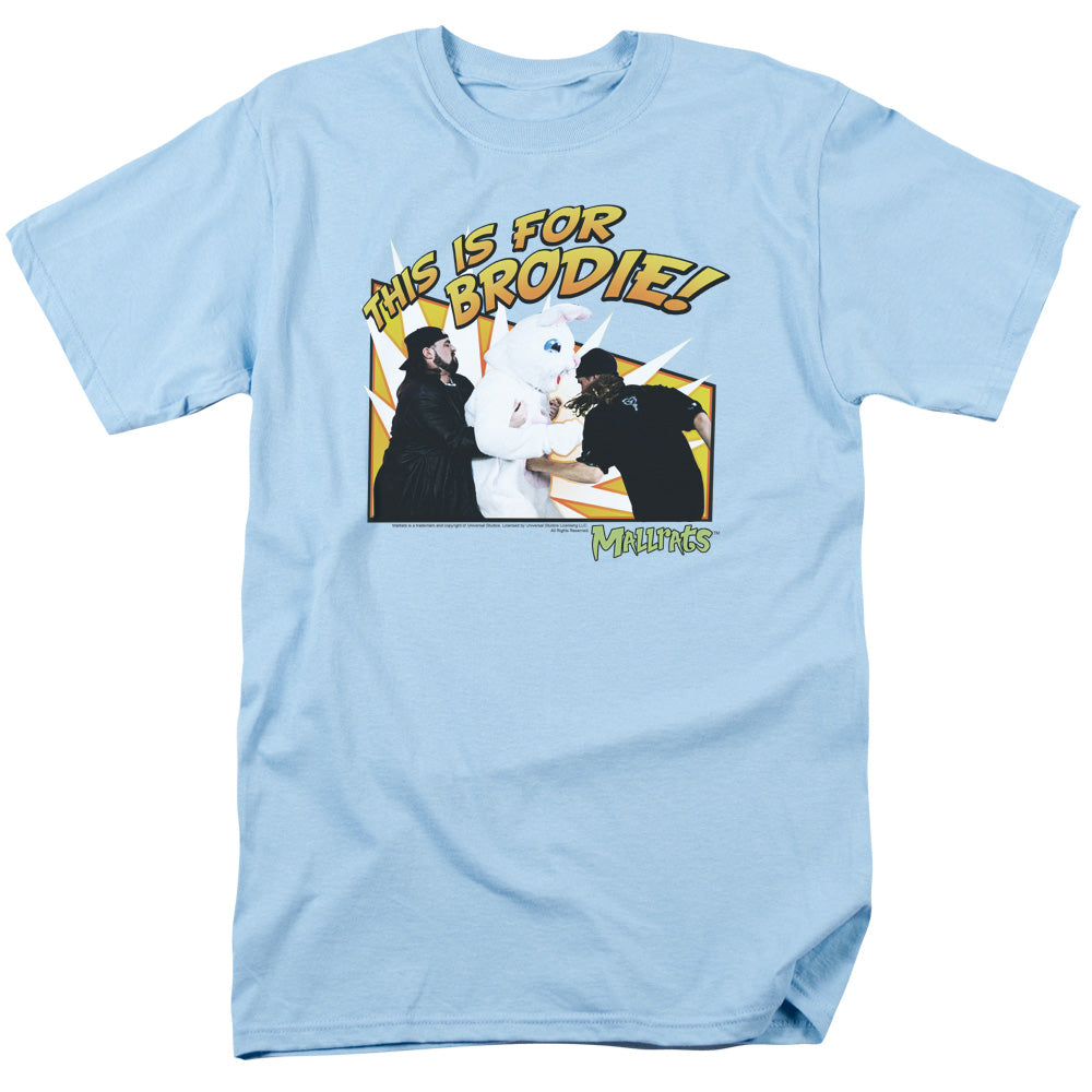 MALLRATS/BUNNY BEATDOWN - S/S ADULT 18/1 - LIGHT BLUE
