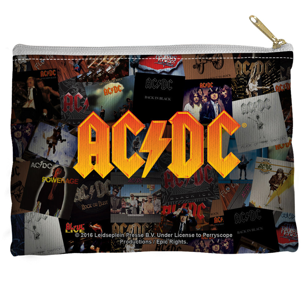 ACDC/ALBUMS - STRAIGHT BOTTOM ACCESSORY POUCH
