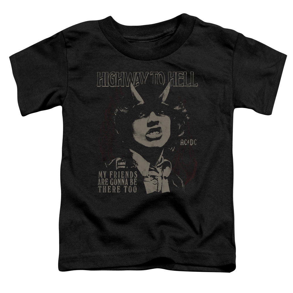 ACDC/MY FRIENDS - S/S TODDLER TEE - BLACK