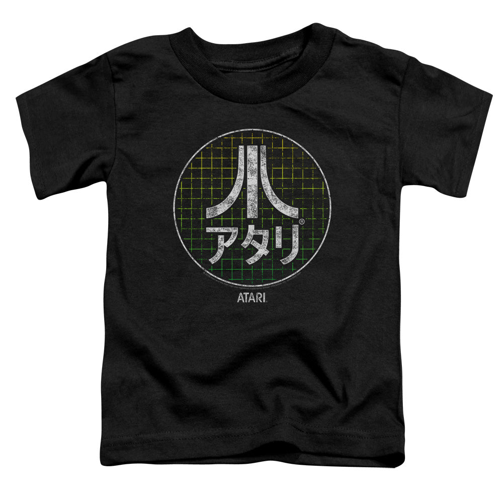 ATARI/JAPANESE GRID - S/S TODDLER TEE - BLACK