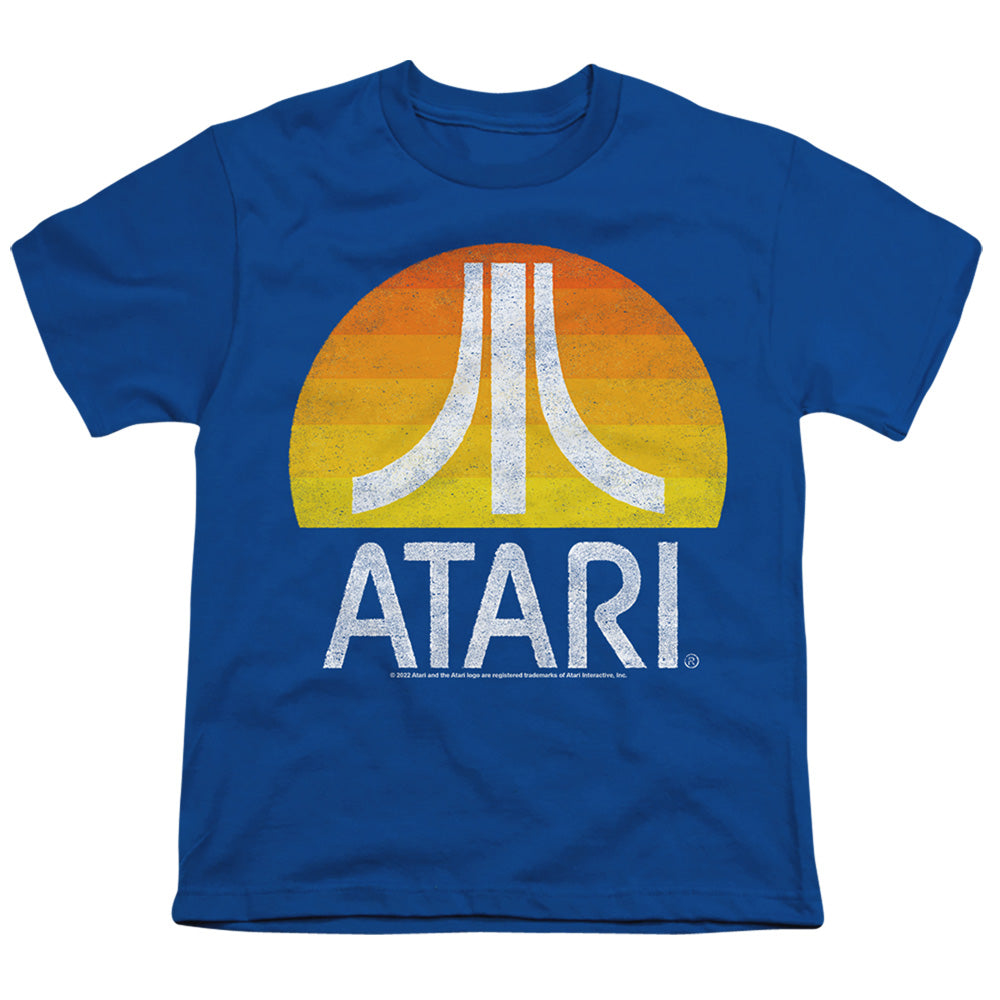 ATARI/SUNRISE ERODED - S/S YOUTH 18/1 - ROYAL BLUE