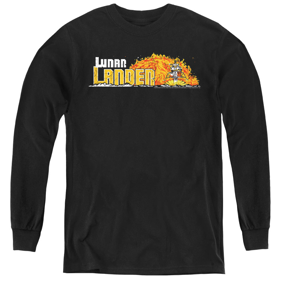 ATARI/LUNAR MARQUEE - YOUTH LONG SLEEVE TEE - BLACK