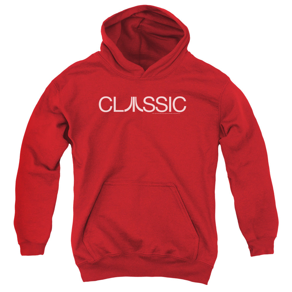 ATARI/CLASSIC - YOUTH PULLOVER HOODIE - RED