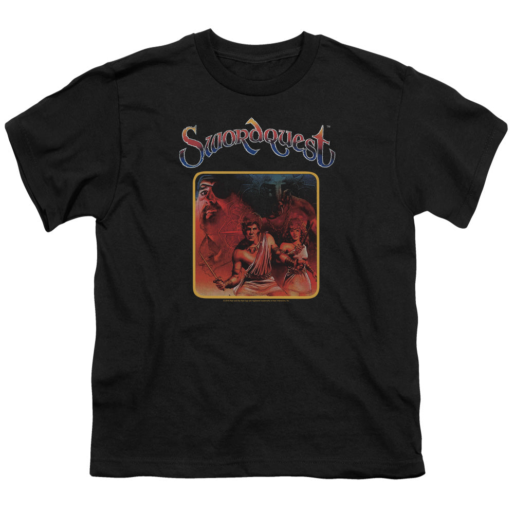 ATARI/SWORDQUEST - S/S YOUTH 18/1 - BLACK