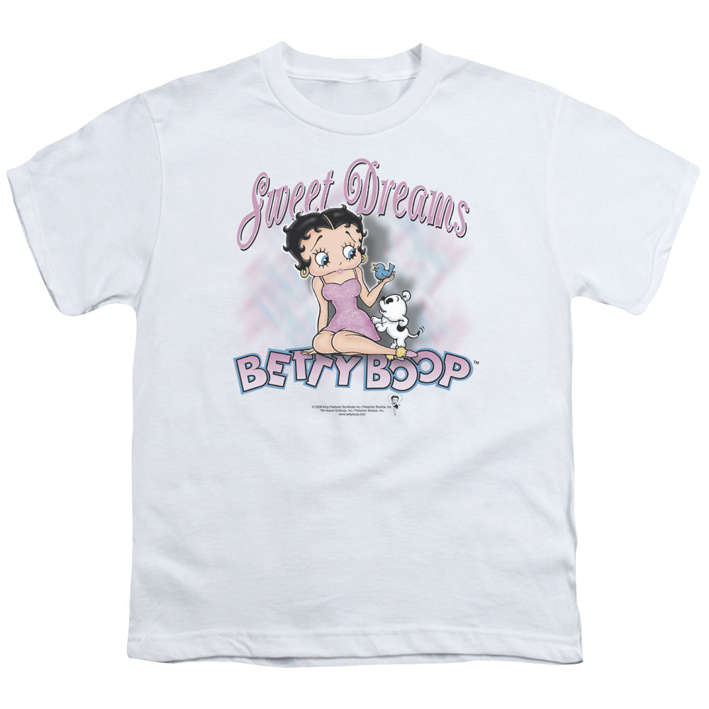 BETTY BOOP/SWEET DREAMS - S/S YOUTH 18/1 - WHITE