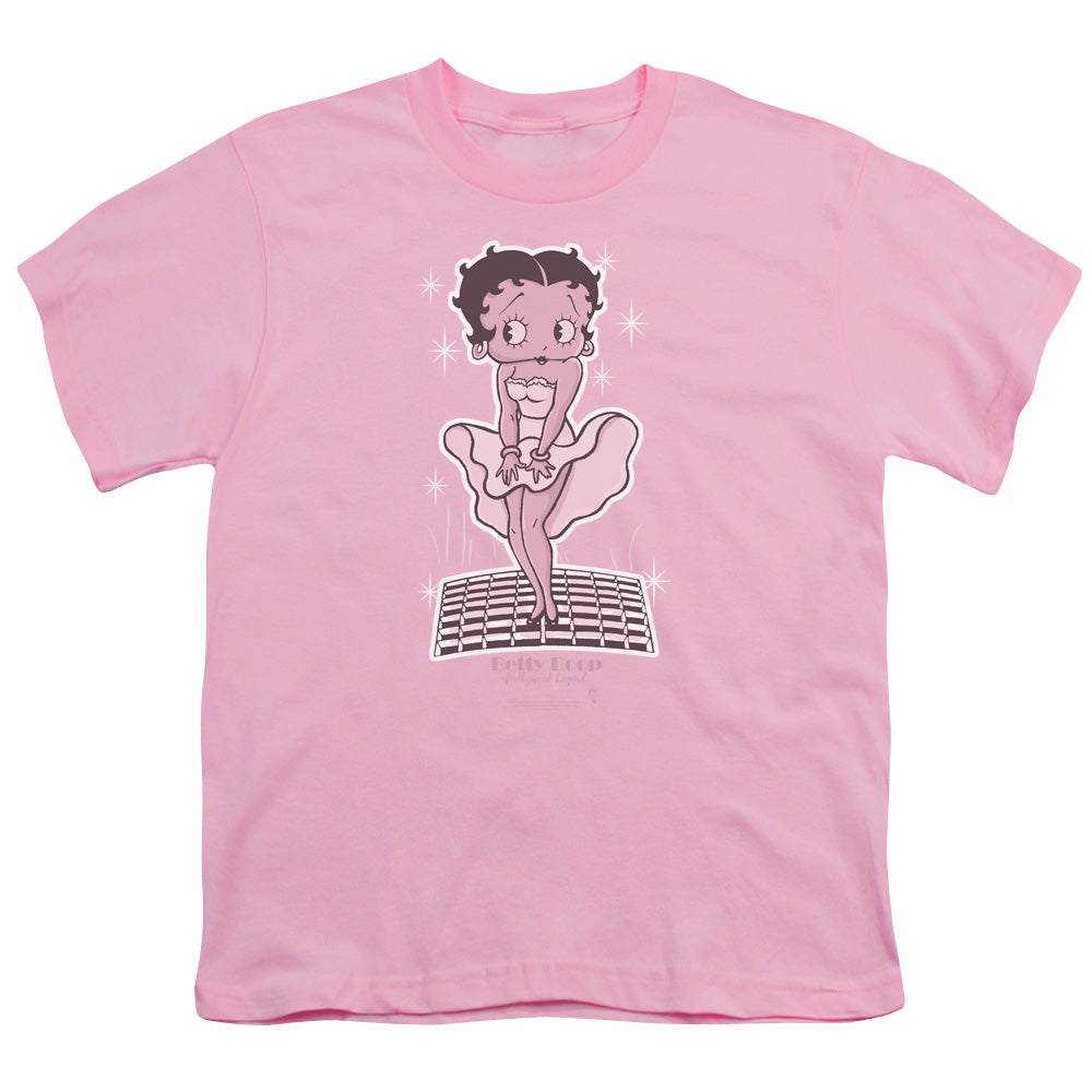 BETTY BOOP/HOLLYWOOD LEGEND - S/S YOUTH 18/1 - PINK