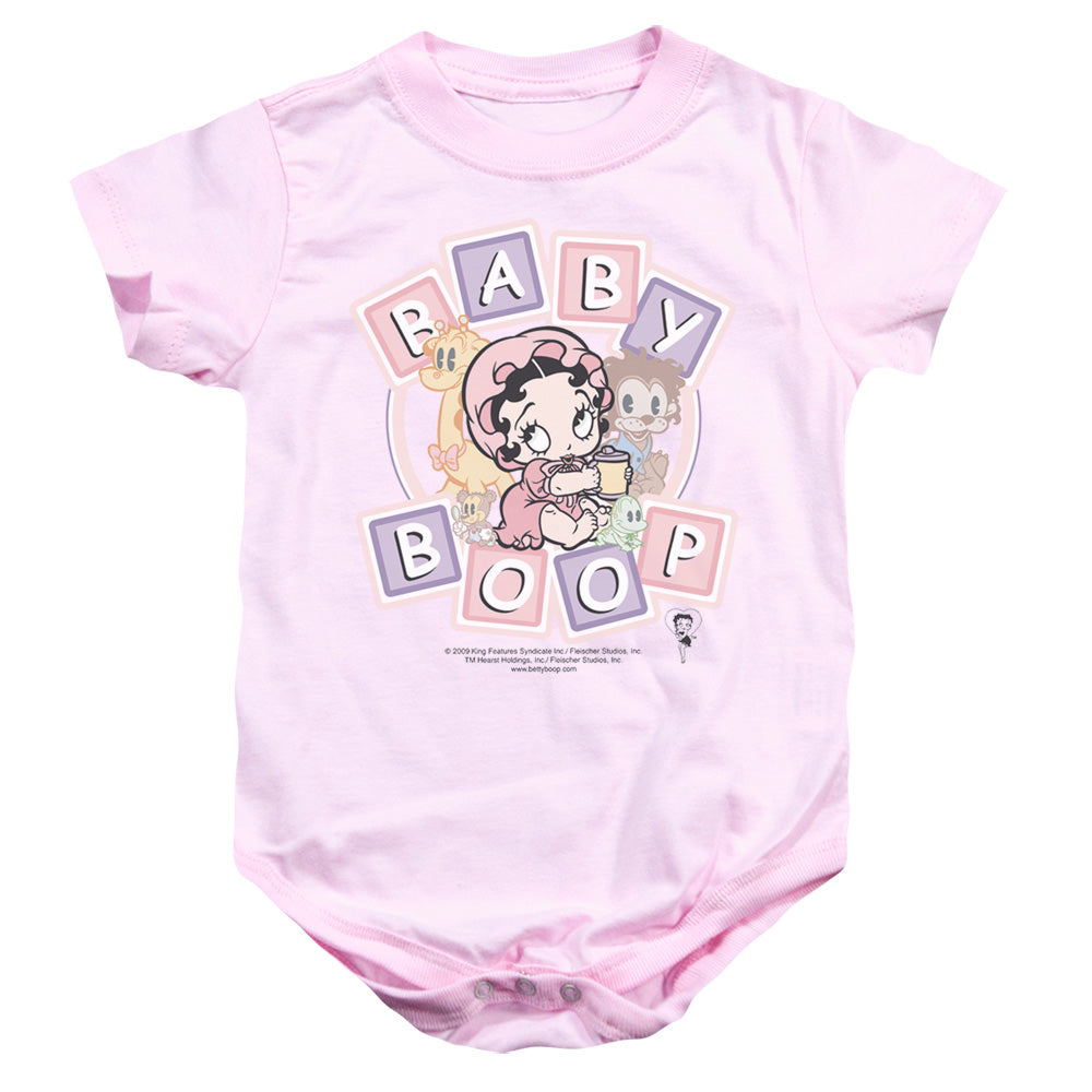 BETTY BOOP/BABY BOOP & FRIENDS - INFANT SNAPSUIT - PINK