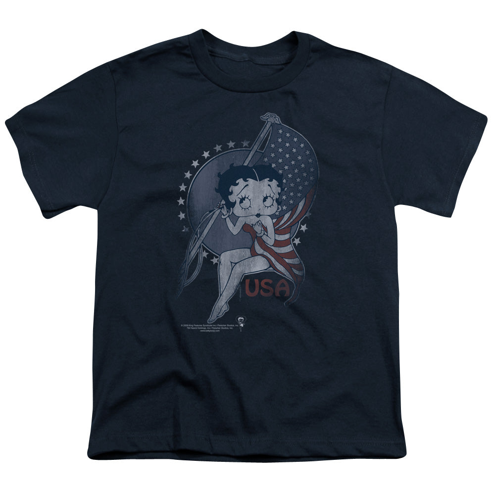 BETTY BOOP/PROUD BETTY - S/S YOUTH 18/1 - NAVY