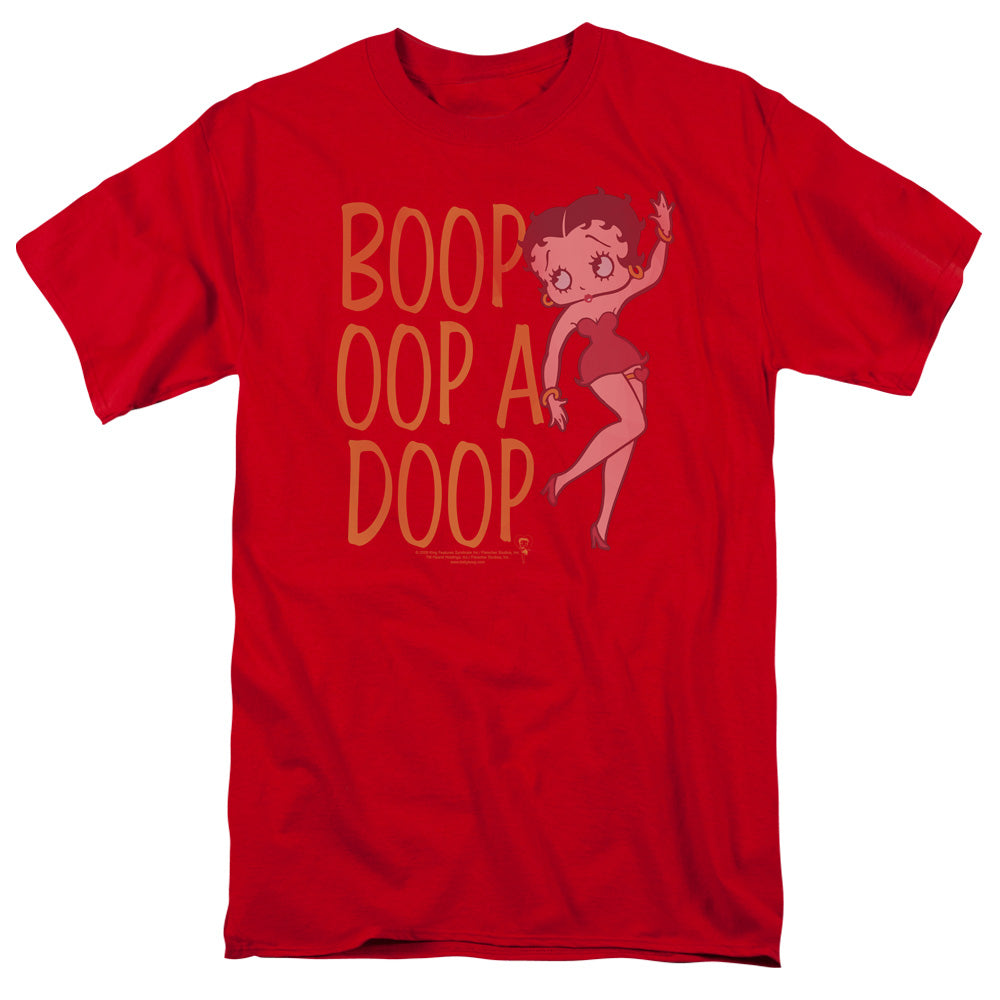 BETTY BOOP/CLASSIC OOP - S/S ADULT 18/1 - RED