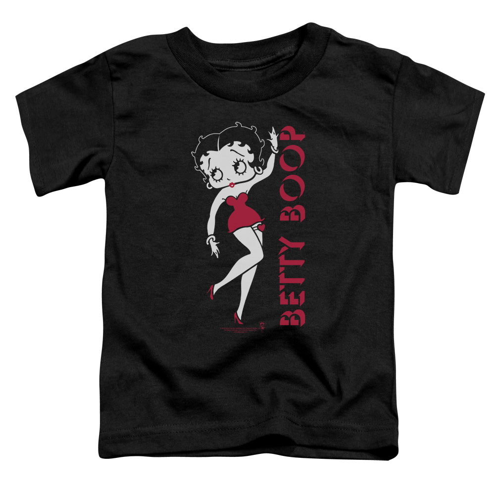 BETTY BOOP/CLASSIC - S/S TODDLER TEE - BLACK