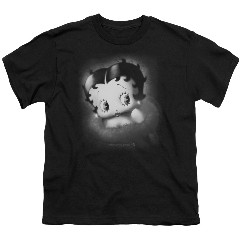 BETTY BOOP/VINTAGE STAR - S/S YOUTH 18/1 - BLACK