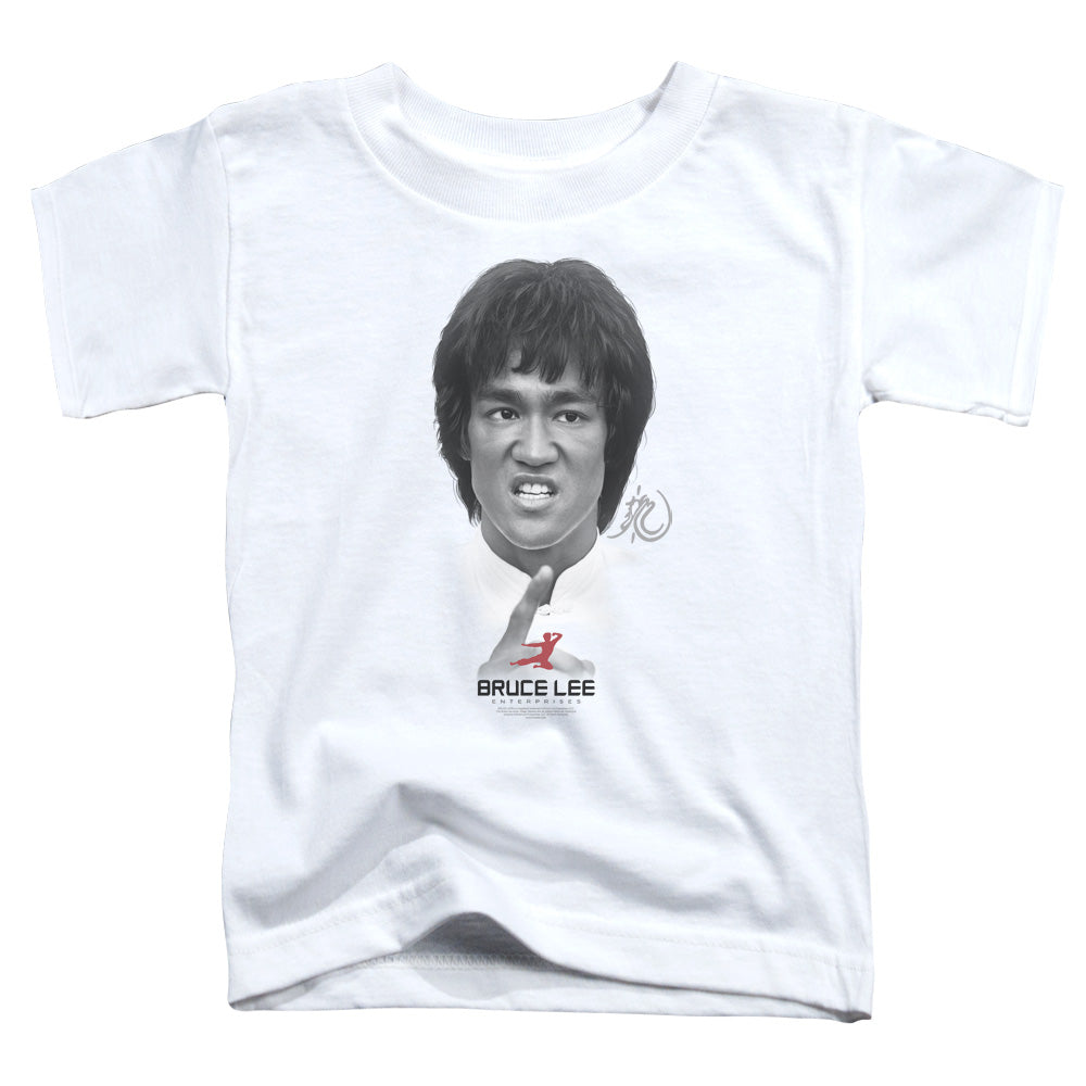 BRUCE LEE/SELF HELP - S/S TODDLER TEE - WHITE
