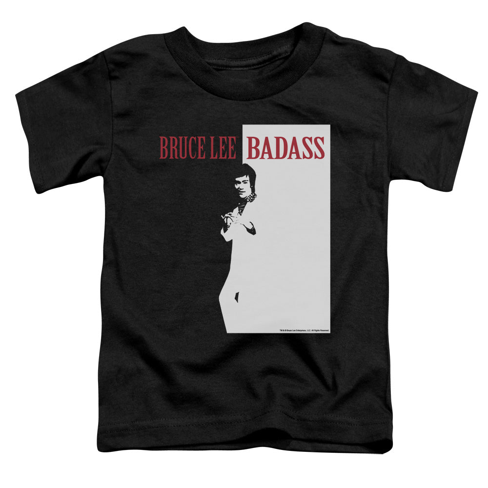 BRUCE LEE/BADASS - S/S TODDLER TEE - BLACK