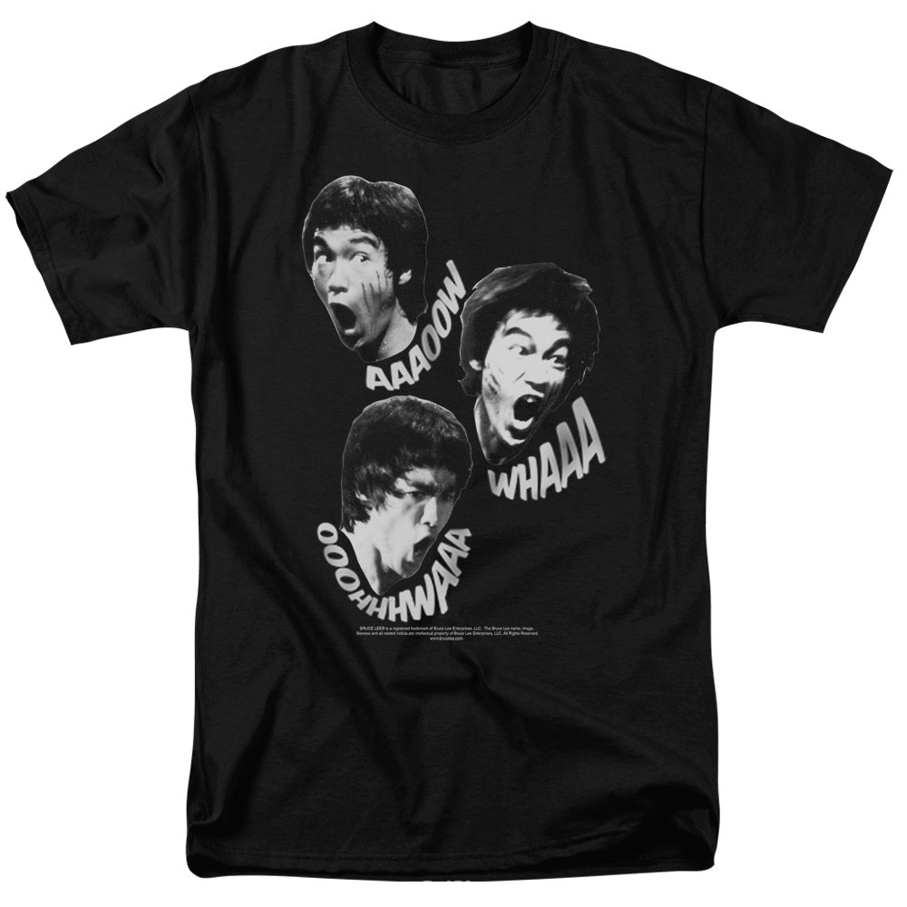 BRUCE LEE/SOUNDS OF THE DRAGON - S/S ADULT 18/1 - BLACK