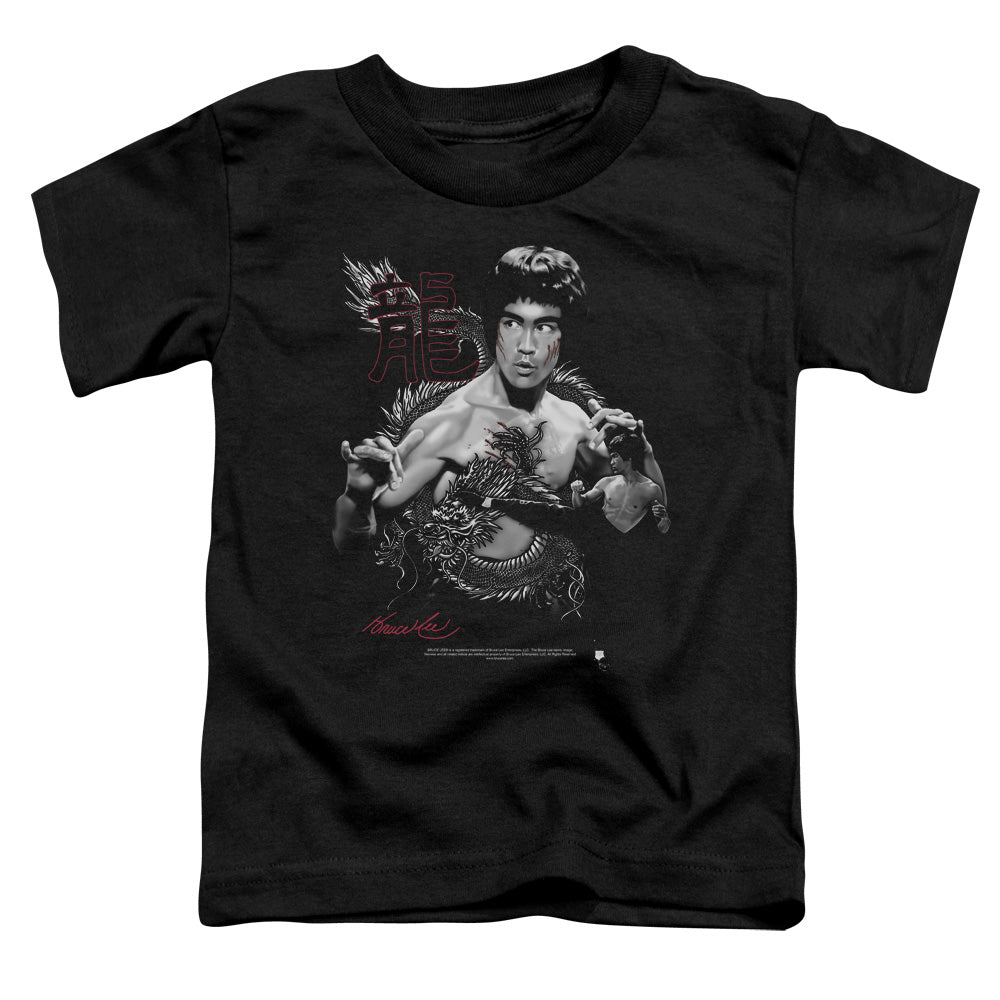 BRUCE LEE/THE DRAGON - S/S TODDLER TEE - BLACK