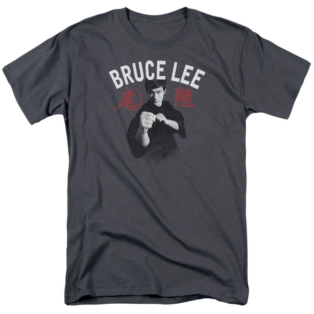 BRUCE LEE/READY - S/S ADULT 18/1 - CHARCOAL