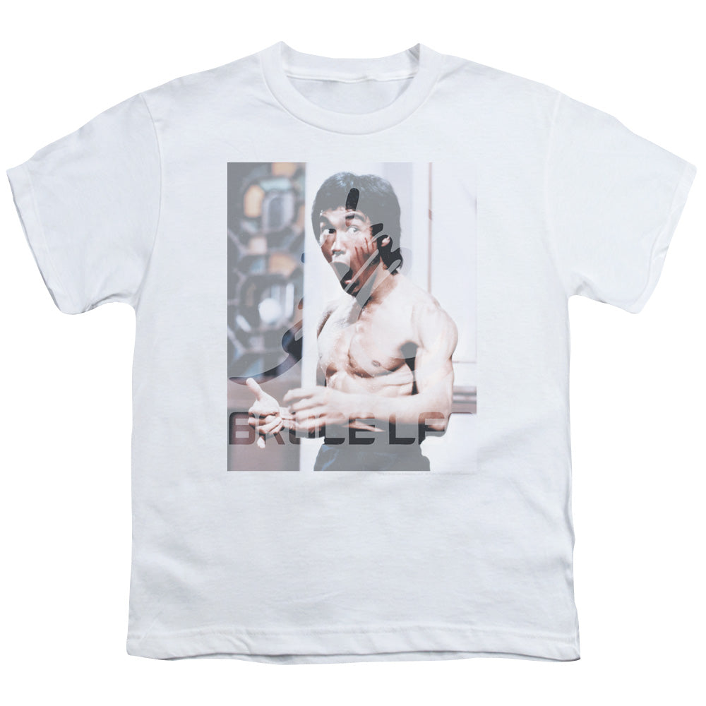 BRUCE LEE/REVVING UP - S/S YOUTH 18/1 - WHITE