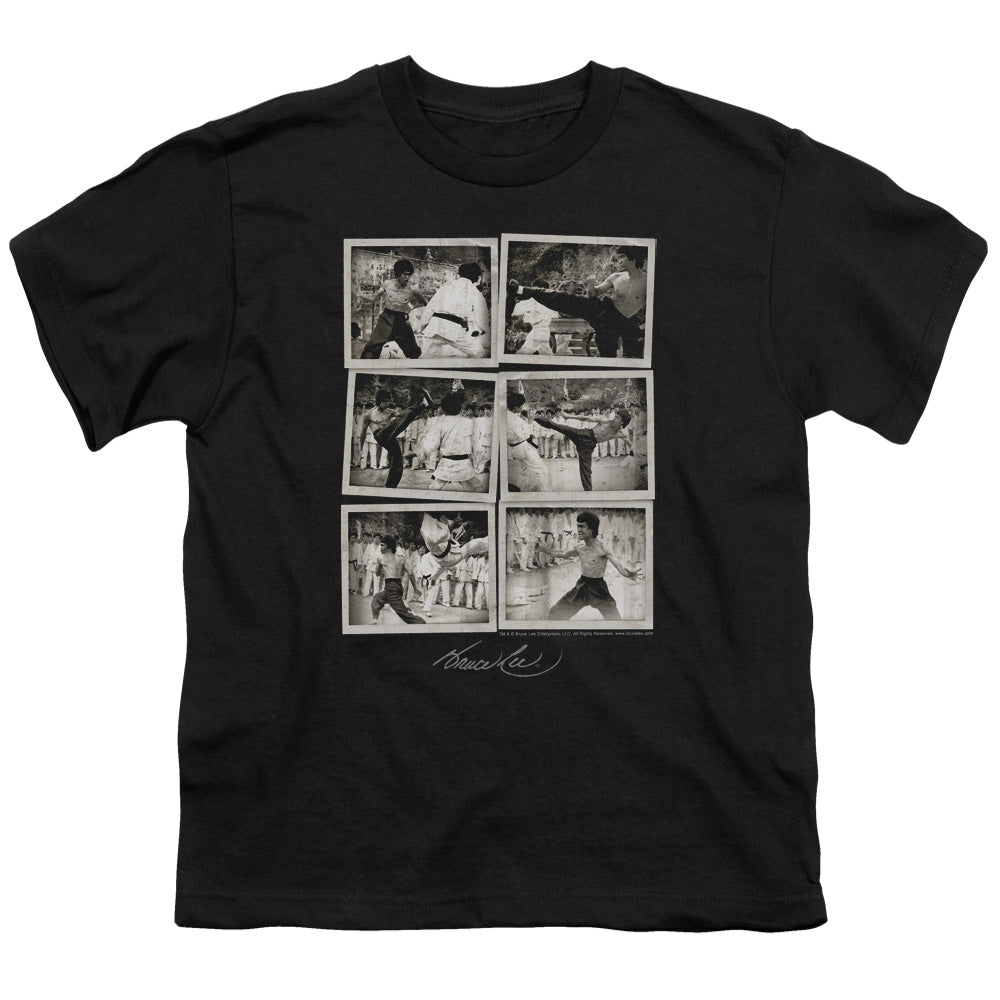 BRUCE LEE/SNAP SHOTS - S/S YOUTH 18/1 - BLACK