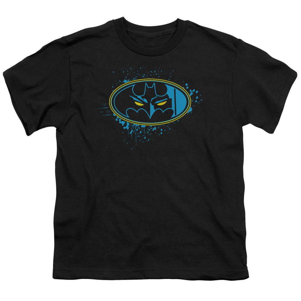 BATMAN/EYES IN THE DARKNESS - S/S YOUTH 18/1 - BLACK