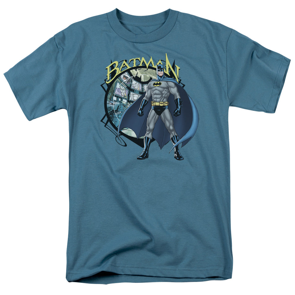 BATMAN/JOKER CASE FILES - S/S ADULT 18/1 - SLATE