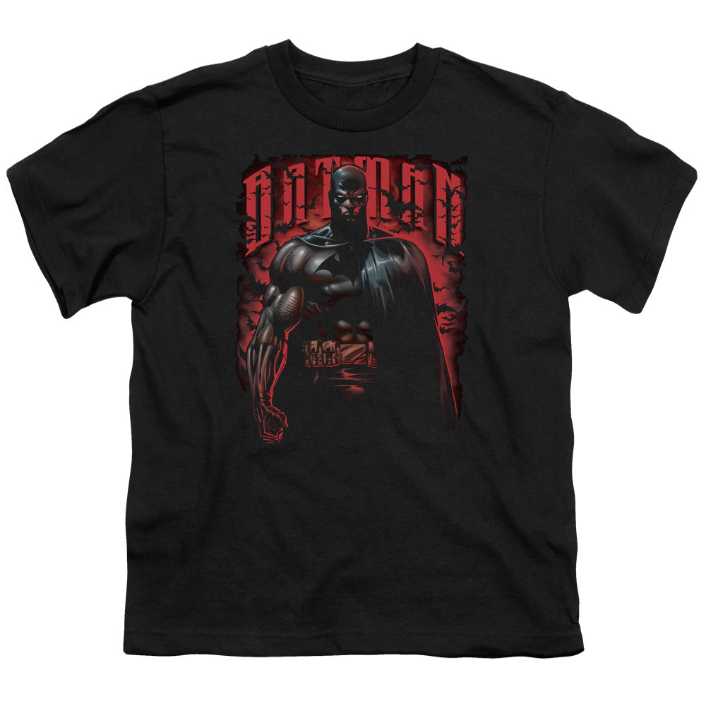BATMAN/RED KNIGHT - S/S YOUTH 18/1 - BLACK