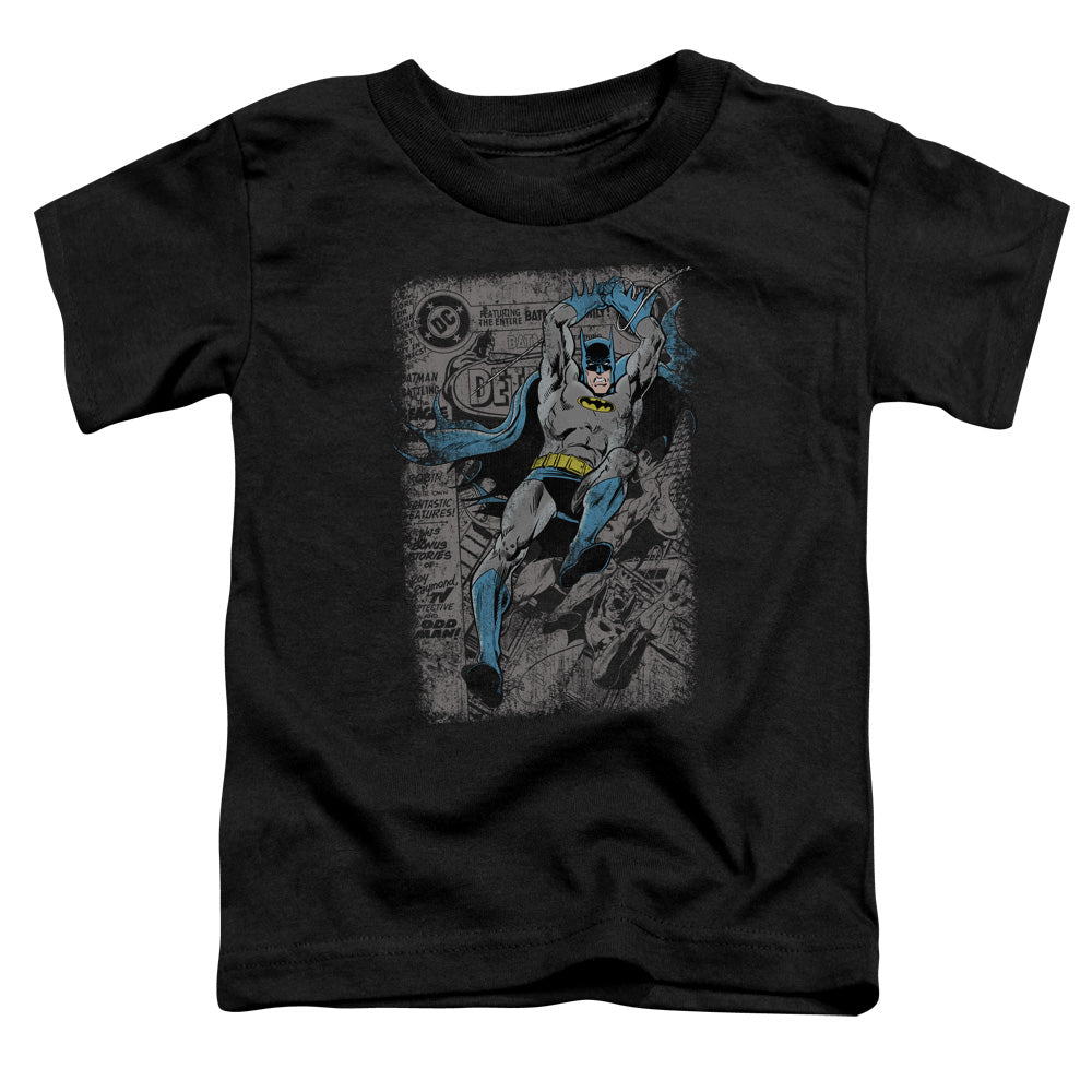 BATMAN/DETECTIVE #487 DISTRESS - S/S TODDLER TEE - BLACK
