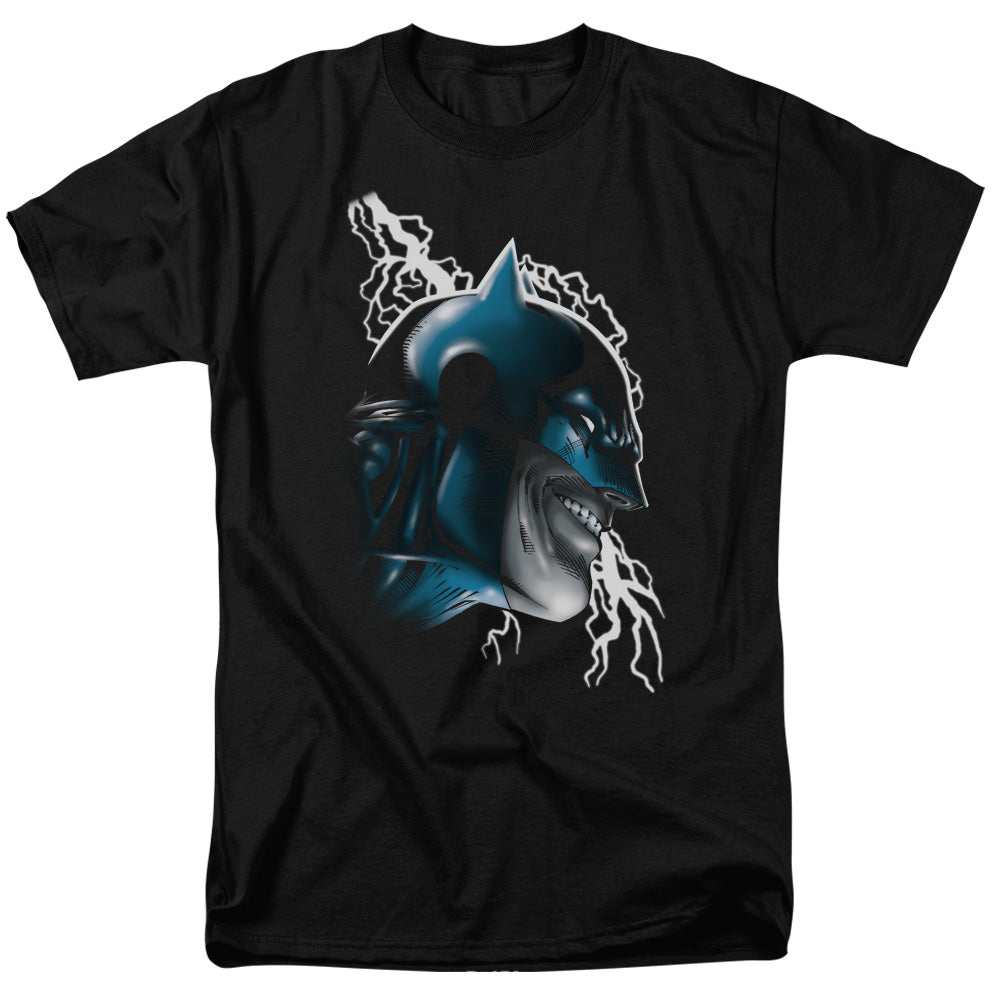 BATMAN/CRAZY GRIN - S/S ADULT 18/1 - BLACK