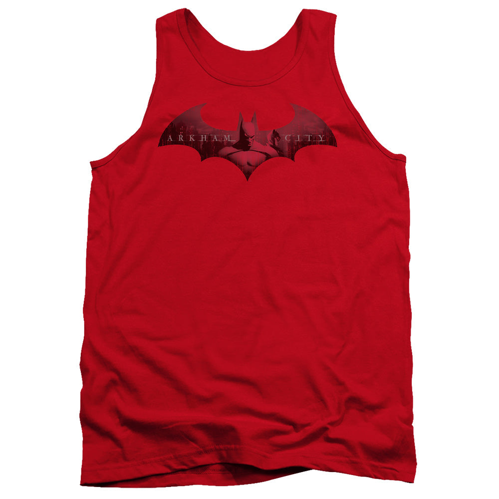 BATMAN ARKHAM CITY/IN THE CITY - ADULT TANK - RED