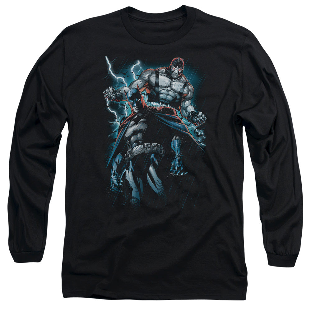 BATMAN/EVIL RISING - L/S ADULT 18/1 - BLACK
