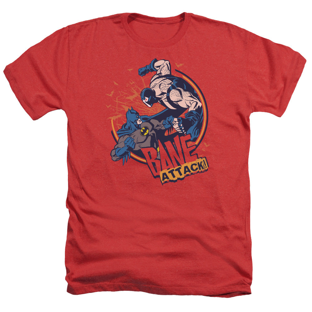 BATMAN/BANE ATTACK! - ADULT HEATHER - RED