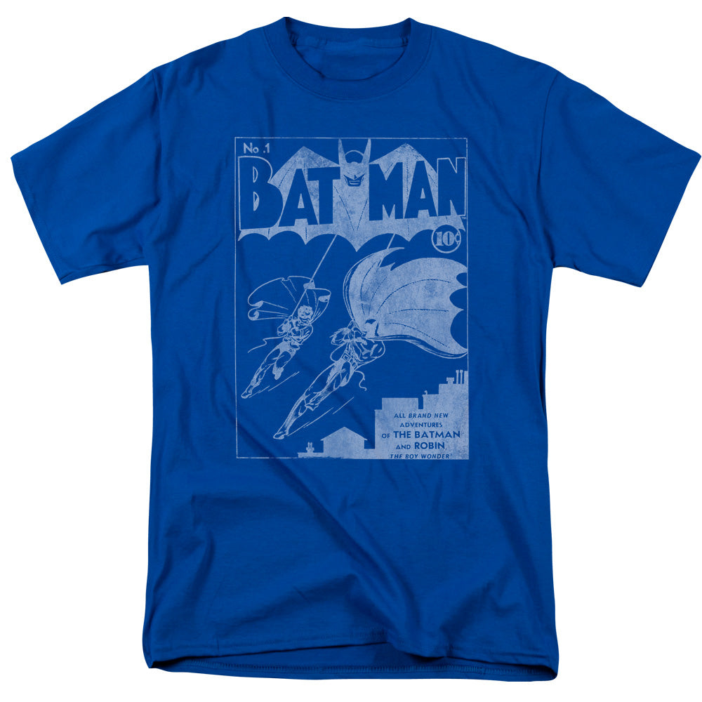 BATMAN/ISSUE 1 COVER - S/S ADULT 18/1 - ROYAL BLUE
