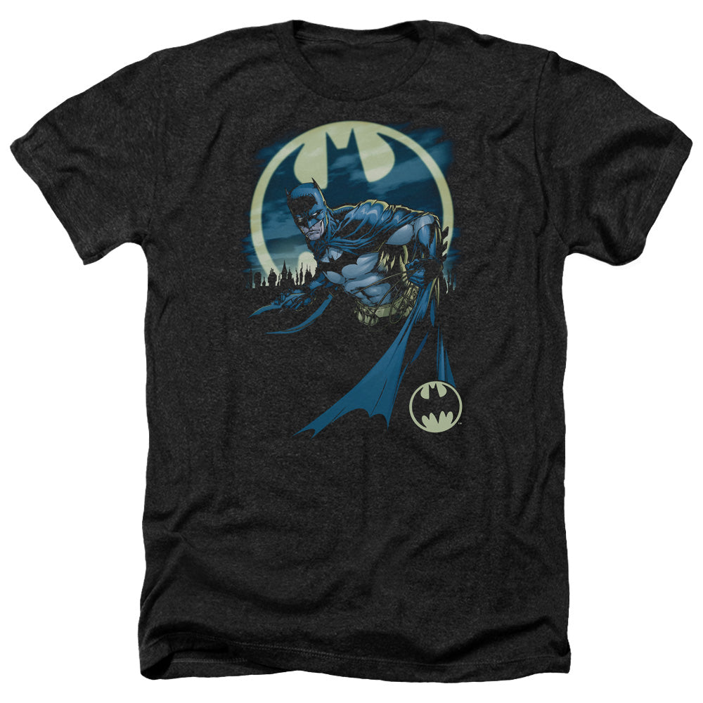 BATMAN/HEED THE CALL - ADULT HEATHER - BLACK