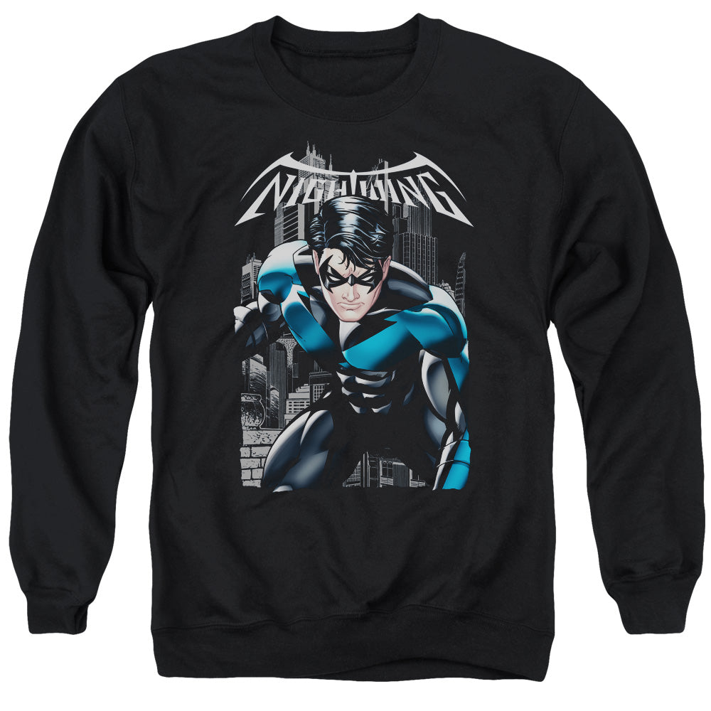 BATMAN/A LEGACY - ADULT CREWNECK SWEATSHIRT - BLACK