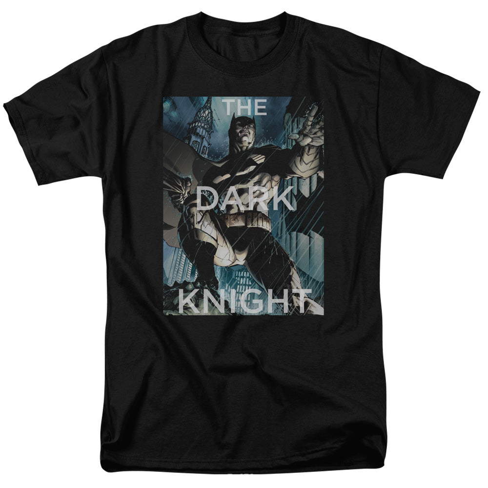 BATMAN/FIGHTING THE STORM - S/S ADULT 18/1 - BLACK