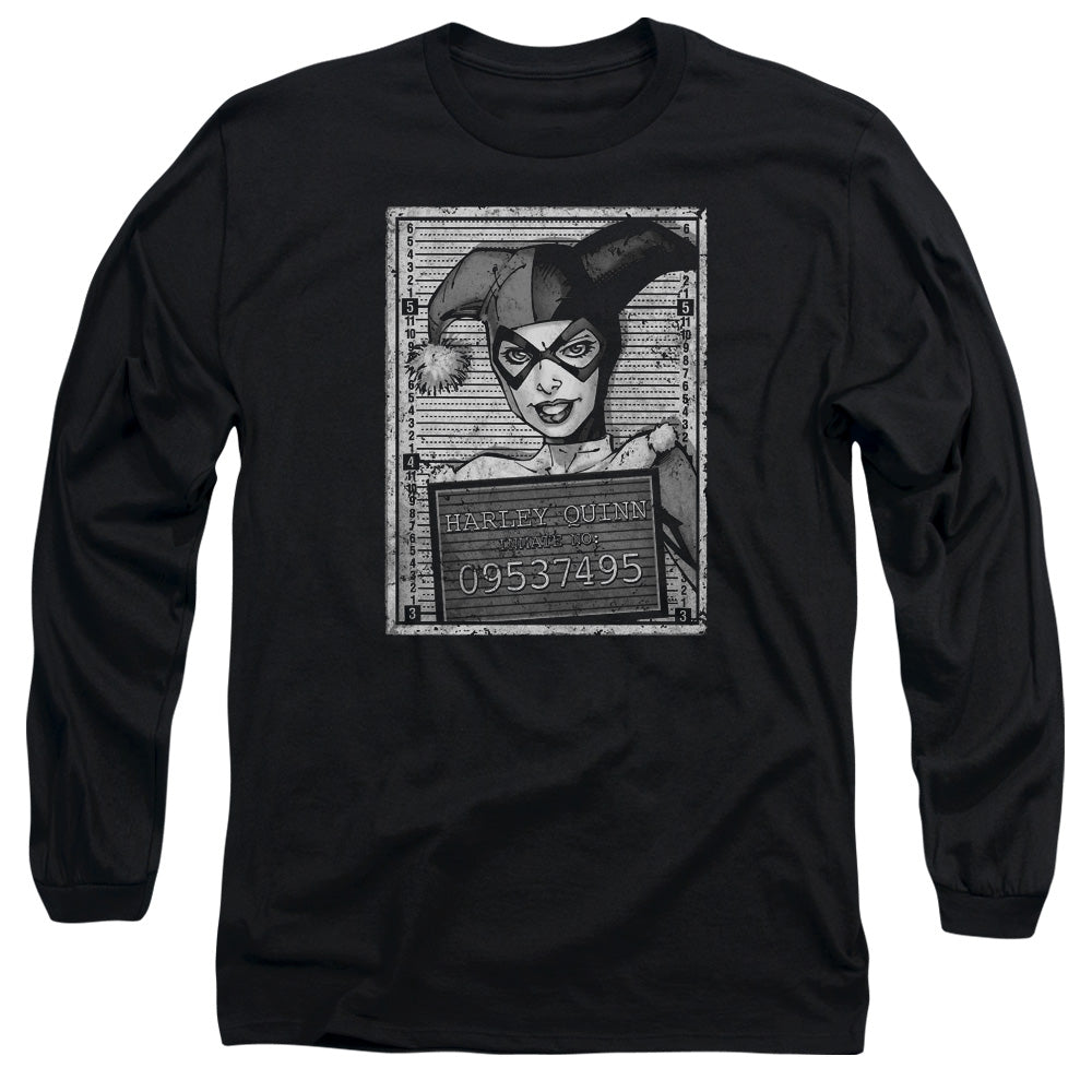 BATMAN/HARLEY INMATE - L/S ADULT 18/1 - BLACK